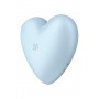 Вакуумний стимулятор-серце з вібрацією Satisfyer Cutie Heart Blue