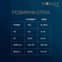 Комплект: боді та панчохи Moonlight Model 06 Black, довгі рукави, малюнок у вигляді ліфа, силуетний 