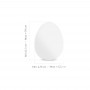 Мастурбатор-яйце Tenga Egg Wavy II Cool з подвійним хвилястим рельєфом та охолоджувальним ефектом