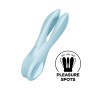 Кліторальний вібратор Satisfyer Threesome 1 Light Blue