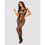 Бодістокінг Obsessive Bodystocking G322 S/M/L, фантасмагорично-силуетний крій