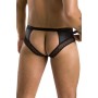 030 SLIP OPEN TOM black S/M - Passion