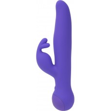 Вібратор-кролик Touch by SWAN - Trio Purple, сенсорне керування, ротація, діаметр 3,8 см