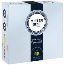 Презервативи Mister Size - pure feel - 49 (36 condoms), товщина 0,05 мм