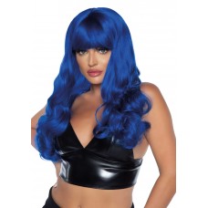 Leg Avenue Misfit Long Wavy Wig Blue