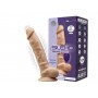 Фалоімітатор з вібрацією SilexD Vetus Vibro Flesh (MODEL 1 size 8in) + LRS