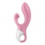 Вібратор-кролик Satisfyer Air Pump Bunny 2, надувається