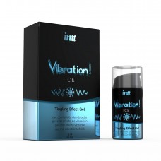 Жидкий вибратор Intt Vibration Ice (15 мл) (мятая упаковка!!!)