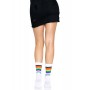 Leg Avenue Pride crew socks Rainbow