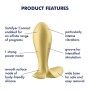 Анальна пробка Satisfyer Intensity Plug Gold