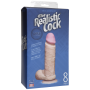 Фаллоимитатор Doc Johnson The Realistic Cock 8 inch White - ULTRASKYN, Vack-U-Lock (мятая упаковка)