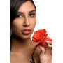 Кляп Master Series Blossom Silicone Rose Gag - Red