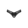 Трусики Obsessive Medilla crotchless thong XL/2XL