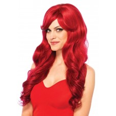 Перука Leg Avenue Long Wavy Wig red