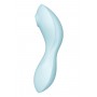 Вакуумний смарт-стимулятор із вібрацією Satisfyer Curvy Trinity 5 (Blue)  (порвана упаковка!!!)