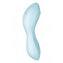Вакуумний смарт-стимулятор із вібрацією Satisfyer Curvy Trinity 5 (Blue)  (порвана упаковка!!!)