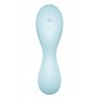 Вакуумний смарт-стимулятор із вібрацією Satisfyer Curvy Trinity 5 (Blue)  (порвана упаковка!!!)