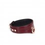 Нашийник з повідцем Liebe Seele Wine Red Curved Collar