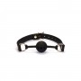 Кляп Liebe Seele Black Organosilicon Ball Gag