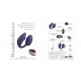 Віброяйце з вакуумною кліторальною стимуляцією Love To Love Wonderlover MIDNIGHT INDIGO