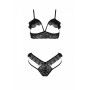 Комплект DOLLY SET WITH OPEN BRA black L/XL Passion