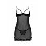 Пеньюар MARINA CHEMISE black L/XL - Passion