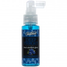 Спрей для минета Doc Johnson GoodHead DeepThroat Spray – Blue Raspberry 59 мл (мятая упаковка!!!)