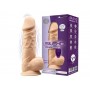 Фаллоимитатор с вибрацией SilexD Norman Vibro Flesh (Model 1 size 8,5