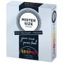 Набір презервативів Mister Size - pure feel - 53–57–60 (3 condoms)  (м'ята упаковка!!!)