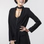 Чокер Bijoux Indiscrets MAZE – Wide Chocker Black (розкрита упаковка!!!)
