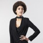 Чокер Bijoux Indiscrets MAZE – Wide Chocker Black (розкрита упаковка!!!)
