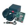 Вакуумный стимулятор Fun Factory MEA velvet green, уникальные режимы, функция посторгазм