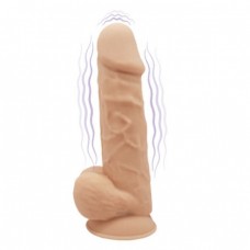 Фалоімітатор з вібрацією SilexD Norman Vibro Flesh (MODEL 1 size 8,5in) (м'ята упаковка!!!)