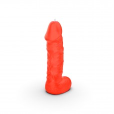 Свічка у вигляді члена Чистий Кайф LARGE Orange