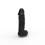 Крафтовое мыло-член с присоской Чистий Кайф MEDIUM Black, натуральное