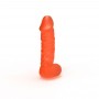 Крафтовое мыло-член с присоской Чистий Кайф LARGE Orange, натуральное