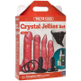 Набір для страпона Doc Johnson Vac-U-Lock Crystal Jellies Set (м'ята упаковка!!!)