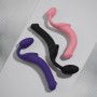 Безремінний страпон Strap-On-Me Rose M, повністю регульований, діаметр 3,3 см