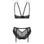 Комплект Obsessive Allastia 2-pcs set black S/M