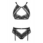 Комплект Obsessive Allastia 2-pcs set black L/XL