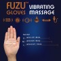 Віброрукавички (пара) FUZU Gloves Vibrating Massage Two Hands, 11 режимів