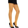 Колготки Leg Avenue Eyelet Net Tights Neon Orange One Size