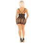 Бодістокінг Leg Avenue Heart Net Mini Dress One Size Black