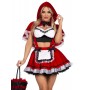 Костюм Червоної Шапочки Leg Avenue Flirty Miss Red Top and Skirt S