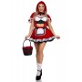 Костюм Червоної Шапочки Leg Avenue Flirty Miss Red Top and Skirt S
