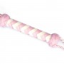 Флогер Liebe Seele White & Pink Leather Whip