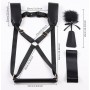 БДСМ-набор LOCKINK YEAHWOW Black Doggy Style Saddle set