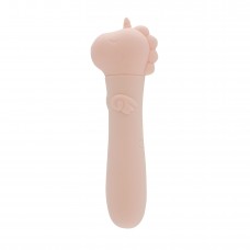Вібратор-єдиноріжка Unihorn USB Bullet - Heart Throb, віброкуля, USB-зарядка