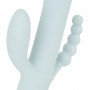 Вібратор-кролик Good Vibes Only - SAGE Triple Stimulation Vibe Soft Silicone - Blue