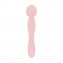 Вібромасажер Good Vibes Only - SIMI Double-Sided Wand Vibrator Soft Silicone - Pink